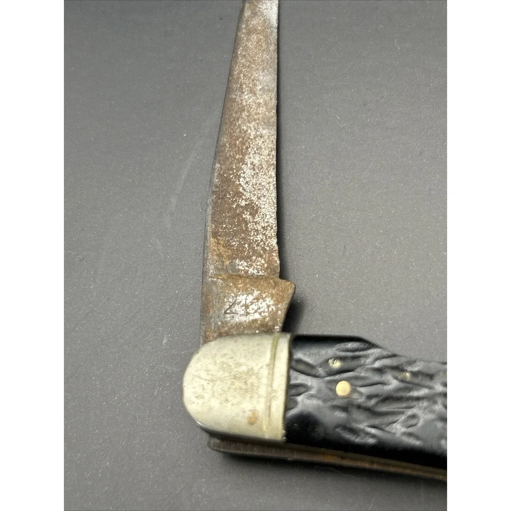 VINTAGE CAMILLUS NEW YORK 20 MUSKRAT 2 BLADE KNIFE